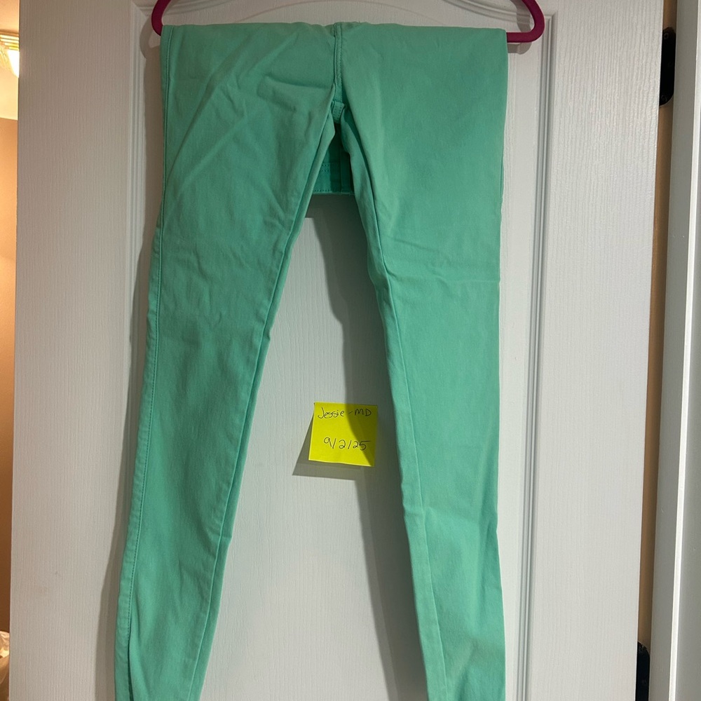 Mint Green Skinny Pants